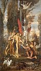 Gustave Moreau Wall Art - Hesiod and the Muses